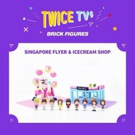 ~韓國購物狂~ [預購19年9月] TWICE TV6 積木組 Brick Figure 摩天輪 冰淇淋 公仔 官方週邊