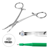 Human Body Piercing Forceps Piercing Subcutaneous Cross-border Tool Bone Nail Single Hole Skin Burie