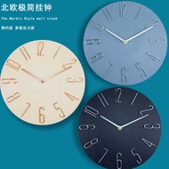 30cm clock wall clock Living Room clock clock wall wall clock Quartz clock wall-Mounted Creative Mut