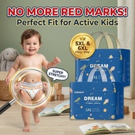 Kaduola Diaper Pants 4XL 5XL 6XL 7XL Big Size Diaper for Chubby Baby Full Core Tape Design Anti Leak