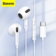 Baseus C17 Type-C Wired Earphones H17 3.5mm In Ear Earbuds With Mic For Xiaomi Samsung Huawei