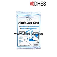 SLM Premium Quality Plastic Drop Cloth / Drop Sheet (2 Pack Combo)