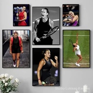Athlete A-Aryna S-Sabalenka   Poster Self-adhesive Art Waterproof Paper Sticker Coffee House Bar Roo