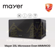Mayer 20L Digital Tabletop Microwave Oven MMMW20 | MMMW 20 [One Year Warranty]