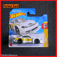 Hot Wheel LB Super Silhouette Nissan Silvia S15 LBWK White Short Card 1st Edition JDM Diecast Car Li