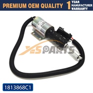 12V Fuel Injection Solenoid International  1813868C1 DT360 DT466 For Navistar