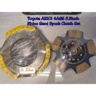 Toyota AE101 4AGE 20V 8.5inch RHINO Semi Racing 5Puck Clutch Kit set
