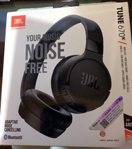 JBL耳筒 贈品 全新有單 尚有半年保用  JBL TUNE 670NC 無線頭戴式降噪耳機 黑色