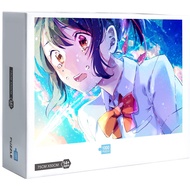 Ready Stock Japanese Anime Your Name Jigsaw Puzzles 300/500/1000 Pcs Jigsaw Puzzle Adult Puzzle Creative Gift Super Difficult Small Puzzle Educational Puzzle
