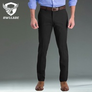 EAGLADE Slacks Casual Golf Pants for Men JP188 in Black