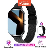 Unisex Smart Watch - Spring 2026 Running Coach Bluetooth Water Resistant Fitness Tracker SpO2