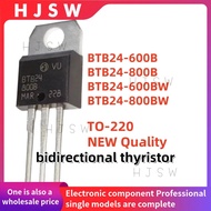 5PCS BTB24-800B/24-600B BTB24-800BW/24-600BW BTB24 TO-220 Field Effect Transistor