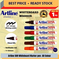 Artline Whiteboard Marker Pen (509A) / Marker Pen / Whiteboard Marker / Chisel Point / 509 Marker Pe
