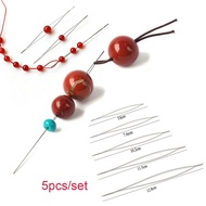 Opening needle, bead stringing needle, bead threading soft needle, DIY bracelet and necklace tools