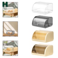 Homyl Bread Storage Bread Bin Holder Bread Bin with Roll Lid Bread Keeper Bread Box for Sundries Bak
