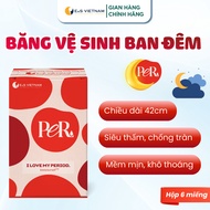 Per Night Sanitary Napkin 42cm | Box of 6 Pieces