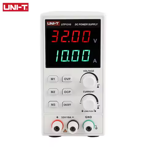 UNI-T UTP1310 DC Lab Power Supply 32V 10A Current Adjustable 4 Digits Display AC 110V/220V Voltage R