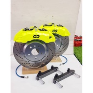 O&amp;O BREMBO BRAKE KIT(TOYOTA, AUDI, PERODUA, PROTON)(YELLOW)