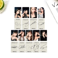 Kpop TWICE with YOU-th Album Card Postcard Signing Card Collector Card