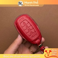 Hyundai Custin car key case, genuine Togo cowhide car key cover HUY_D5 Genuine Cow Leather
