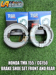 TTGR REAR AND FRONT SET BRAKE SHOE HONDA TMX 155 / CG150