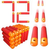 72PCS Mega Dart Refill Pack 9.5cm Compatible with Nerf Mega Guns Universal Mega Pack Refill Bullets for N-Strike Mega Series