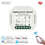 Tuya ZigBee 3.0ไฟอัจฉริยะโมดูลรีเลย์สวิตช์1/2/3แก๊งฉลาด Life/Tuya App Controlทำงานร่วมกับ Alexa บ้าน