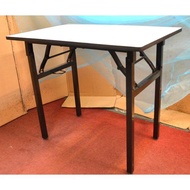Banquet Table 60W x 90L x 75H cm, Strong 32 x 32 mm foldable leg, Foldable table, study table