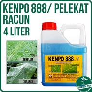 KENPO 888 Gam Pelekat Racun Baja Foliar Wetting Agent 4 Liter