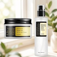 COSRX Advanced Snail 96 Mucin Power Essence (100ml) + Hydrating Snail Mucin Cream 100g