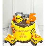 Kue Ulang Tahun Beco / Cake Ultah Excavator Catering Malang DMT