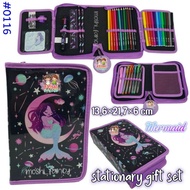 Ariel Mermaid Midi Zip Stationary Ariel Mermaid Pencil Case Ariel Mermaid Stationery/