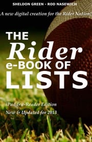 The Rider e-Book of Lists: iPad and e-Reader Edition Sheldon Green