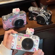 Hello Kitty Kuromi Retro CCD Camera 6400W Pixel High Resolution Front and Rear Camera 16x Zoom 24 In