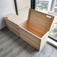 Solid Wood Wooden Box Bed Storage Box Free Combination Windows and Cabinets Shoe Cabinet Toy Cabinet Tatami Storage Box/High Box tatami storage bed Can Be Customized / Solid