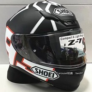 SHOEI Z7黑螞蟻安全帽機車頭盔全盔全罩男女賽車跑盔四季通用防摔保護防碰撞摩托騎士裝備通風透氣重機騎乘幻彩鏡片&amp;代購