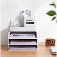 Office Document Tray Desktop Organizer Desk Organizer