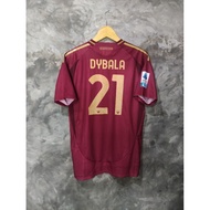 Jersey as Roma Home 2024/2025 Nemset Dybala 21 Size XL BNWT