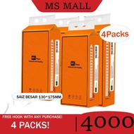 (Ready Stock) Deluxe Comfort 4000 Tissue One Carton Tissue 4-Ply  sheets 175*130mm Air-cushion Hangi