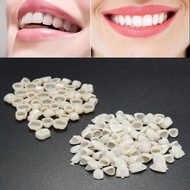 【gigi 】120 Pcs Sintetis Resin Crown Sementara untuk Gigi Veneer