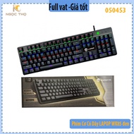 LAPOP WK85 wired mechanical keyboard – 104-key mechanical keyboard, smooth Outemu Brown, double‐shot