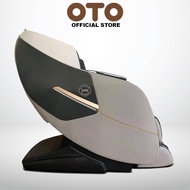 OTO Official Store OTO Cyber Sense CS-01 Beige Massage Chair Unique Thai Back-Stretch Calves rubbing+kneading 3D Massage