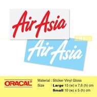 Air Asia Sticker, AirAsia Airlines Sticker, Asian Air Aviation Sticker, Air Asia Airplane Sticker, A