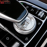 Benz Benz Metal Knob Sticker w205 w213 w222 X253 c292 w166 w447 Central Control Multimedia Knob Labe