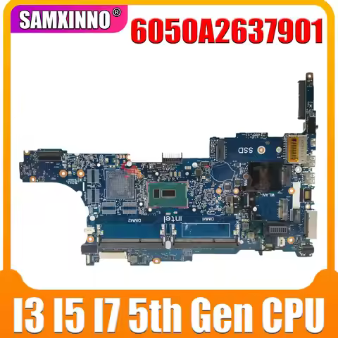For HP HighPerformance Mainboard 6050A2637901 Laptop Motherboard Elitebook 840 G2 CPU i3 i5 i7 100% 