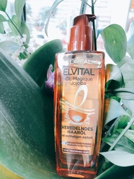 Tinh dầu dưỡng tóc Jojoba Oil Loreal Elvital cho tóc khô xơ 100ml - Hàng xách tay Đức