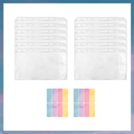 [hotkeystore.] A6 Binder Pockets 12PCS No Zipper Envelopes for Budgeting,6-Hole Zipperless Binder Po