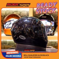 Helm Motor Bell Qualifier Gloss Black Full Face Original Helmet