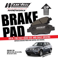 BMW X3 (F25), X5 4.8 (E70), X6 3.5 (E71/E72) - Works Brake Pad (Front) - Works Engineering
