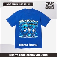 Six Seven Kids T-Shirt Anomali Brainrot 67 Character